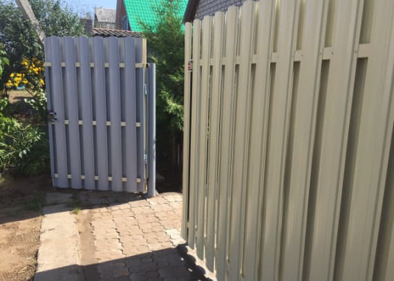 Фото 4 забора из штакетника, Восточно-Казахстанская область, город Риддер (Лениногорск)