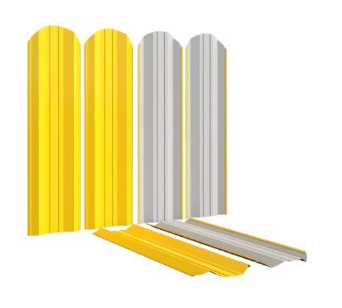 Штакетник для забора М-образный Эко в Семее