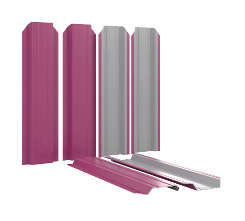 Штакетник для забора П-образный узкий в Семее